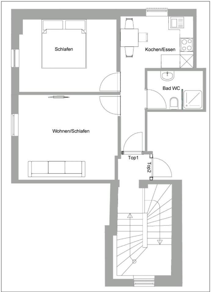 Idyllische Suite In Zentrumsnaehe Mit Parkplatz Top 1 Gmunden Buitenkant foto